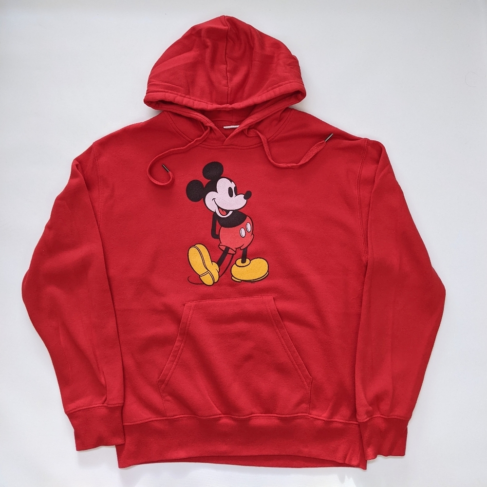 Disney Mickey Mouse red hoodie, size large